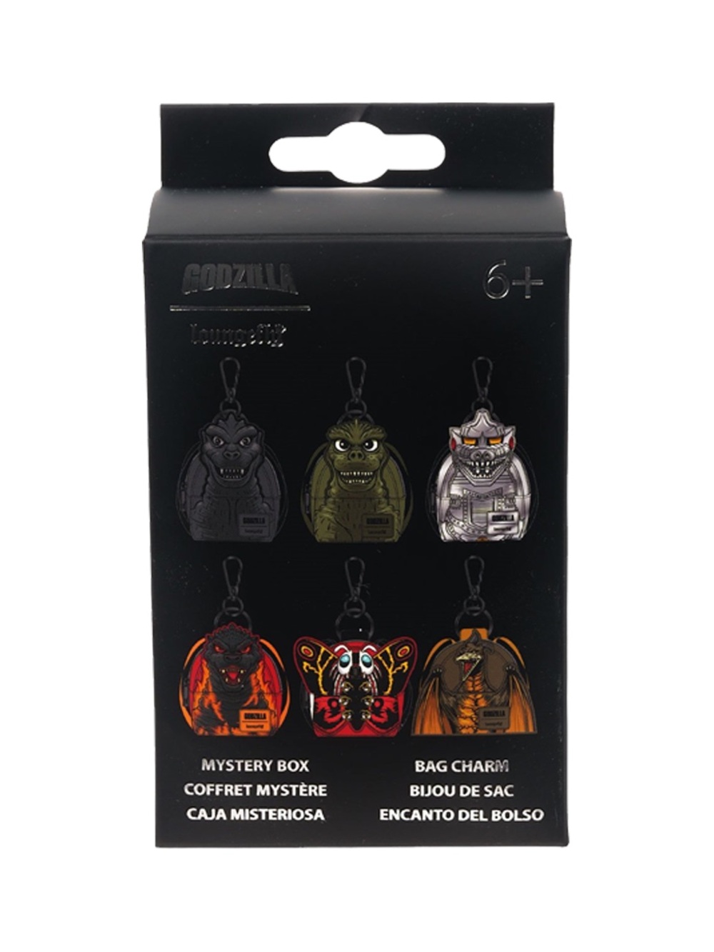 Loungefly Godzilla Mystery Box Micro Backpack Charm